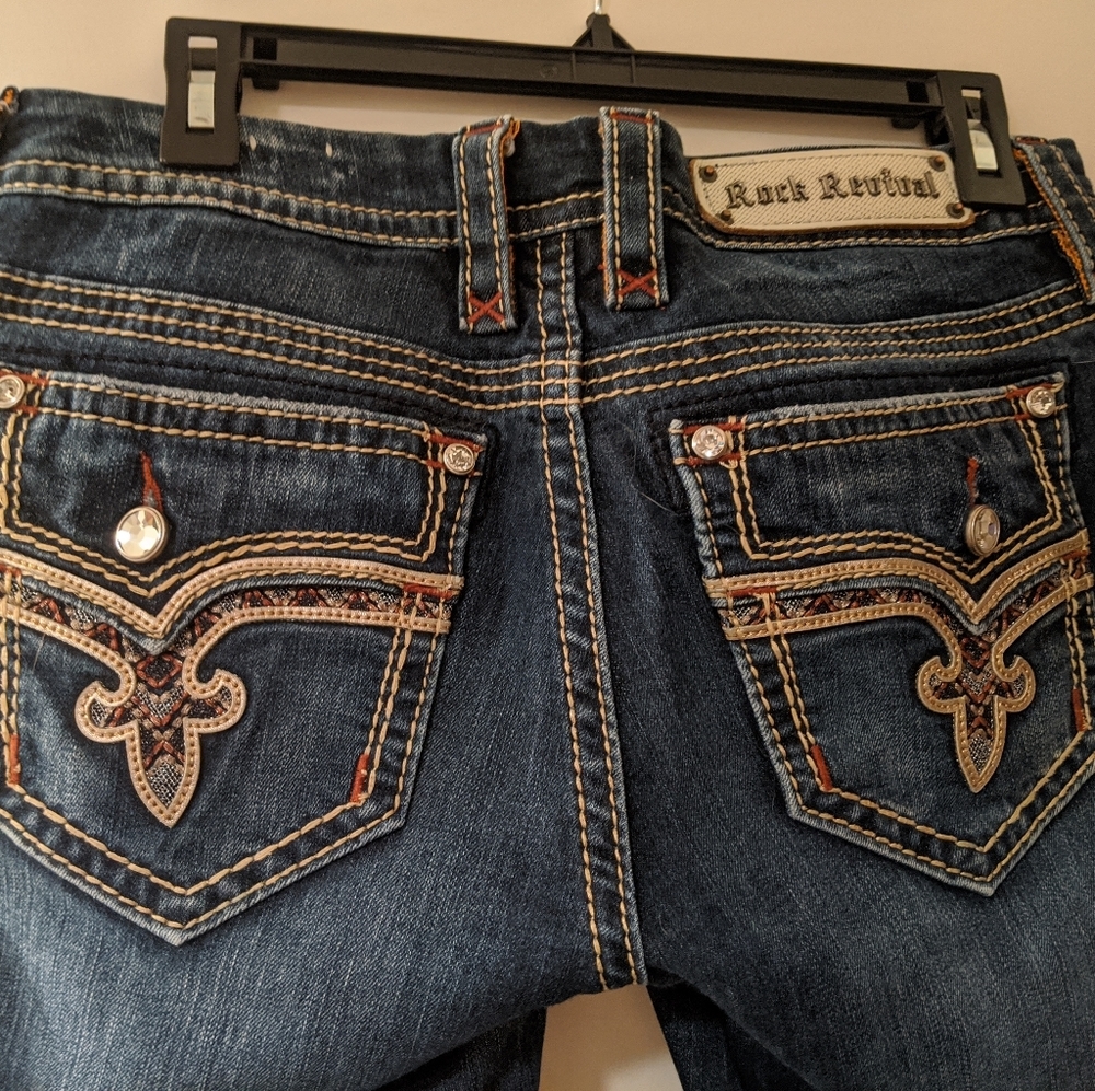 NWOT Rock Revival Betty Boo bootcut size 29 jeans